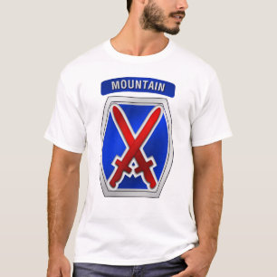 Camiseta 10mo División de la montaña (frente)