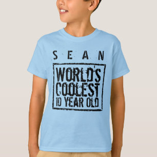 Camiseta 10mo El A07 10 años más fresco del mundo del