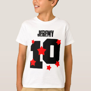 Camiseta 10mo El ROJO conocido de encargo del cumpleaños
