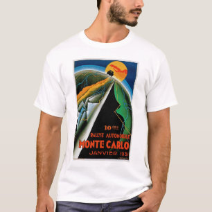 Camiseta 10mo Reunión de Monte Carlo del automóvil