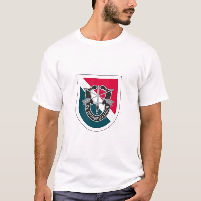 Camiseta 11º Grupo de Fuerzas Especiales (11º SFG) (Anverso)