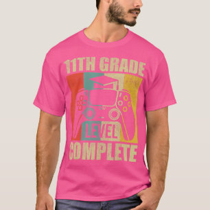 Camiseta 11º nivel completado por los varones Graduación