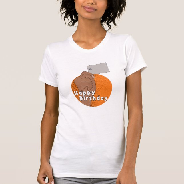 Camiseta 1107 - tarjeta de mano005 (Anverso)