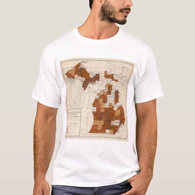 Camiseta 110 fiebre tifoidea Michigan (Anverso)