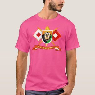 Camiseta 112º Batallón de Señal con Sucursal de Señal Flash
