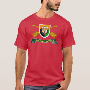 Camiseta 112º Batallón de Señales con SF Branch Flash w Br