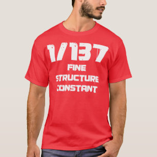Camiseta 1137 Fine Structure Constant