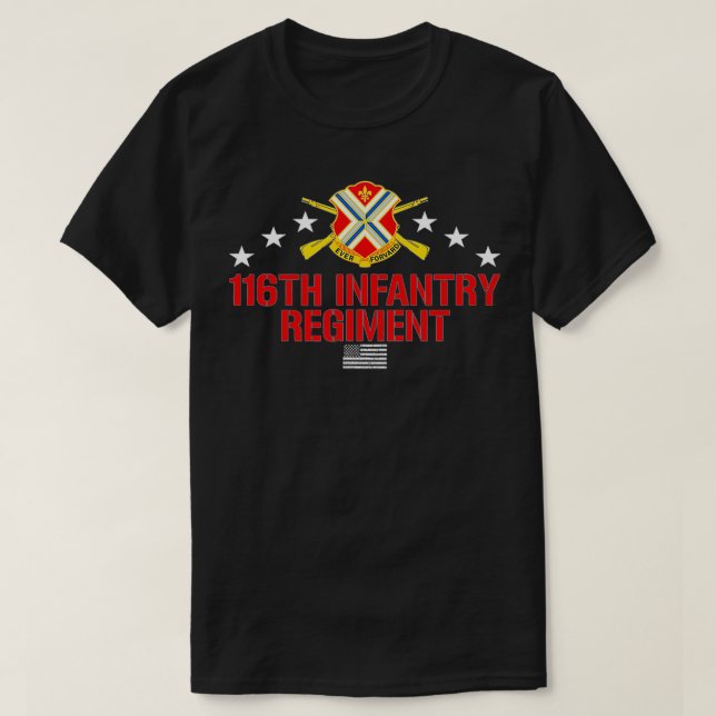 Camiseta 116.º Regimiento de Infantería  (Diseño del anverso)