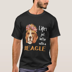 Camiseta 116 Una Vida Mejor Con Un Beagle