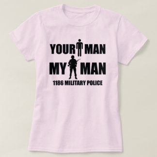 Camiseta 1186 policía militar - su hombre - mi hombre