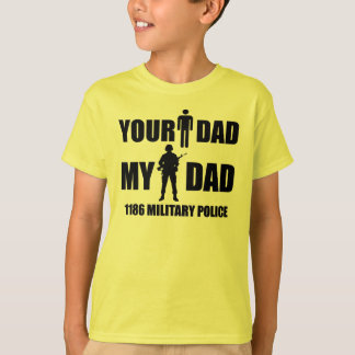 Camiseta 1186 policía militar - su papá - mi papá
