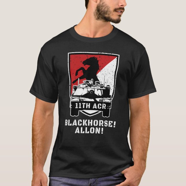 Camiseta 11.ª ACR: Los guerreros del caballo negro (Anverso)