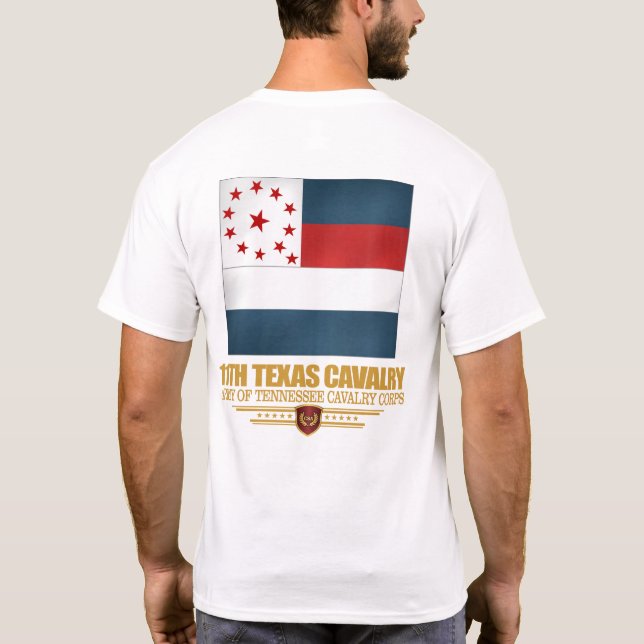 Camiseta 11.ª Caballería de Texas (Reverso)