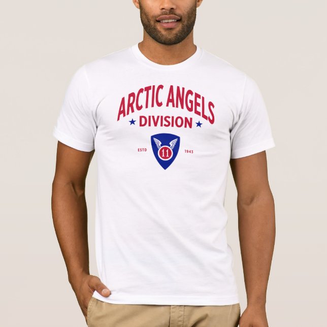 Camiseta 11.ª División Aérea de los Ángeles Árticos (Anverso)