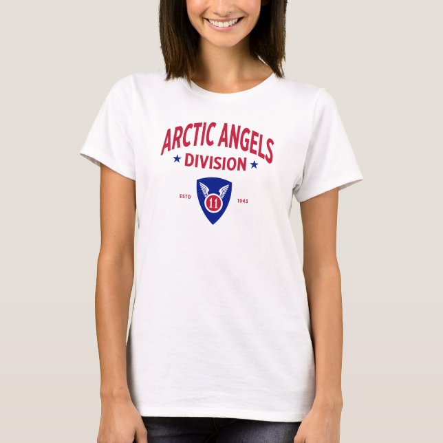 Camiseta 11.ª División Aérea de los Ángeles del Ártico (Anverso)