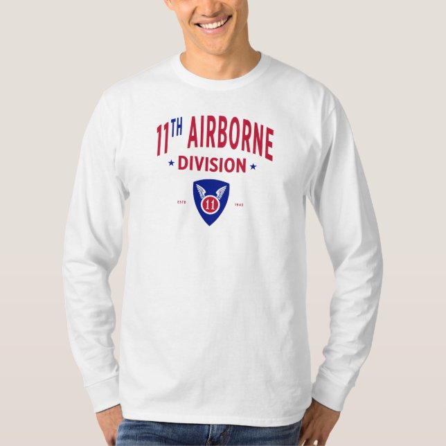 Camiseta 11.ª División Aérea - Ejército de los Estados Unid (Anverso)