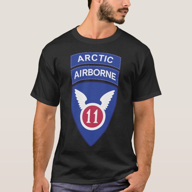 Camiseta 11.ª División Aérea - SSI con pestaña Ártica (Anverso)