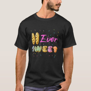 Camiseta 11.ª fiesta de cumpleaños Chica dulce Donut 11 año
