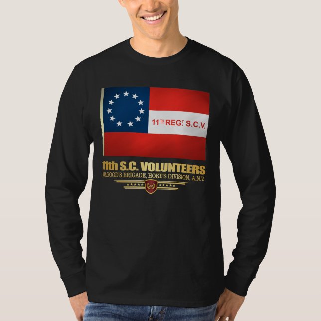 Camiseta 11.ª Infantería de Voluntarios de Carolina del Sur (Anverso)