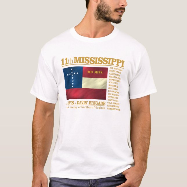 Camiseta 11.ª Infantería Mississippi (BA2) (Anverso)
