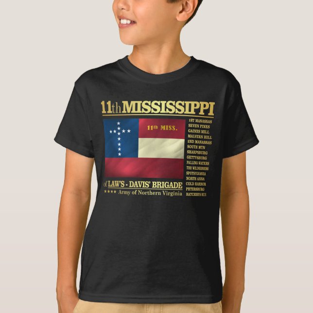 Camiseta 11.ª Infantería Mississippi (BA2) (Anverso)