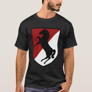 Camiseta 11.º Armoronado Reloj De Regit De Cavalry 11º Acr