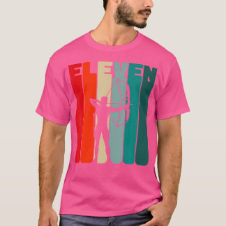 Camiseta 11.º Arquetería De Cumpleaños Caza De Bow De 11 Añ