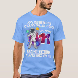 Camiseta 11.º astronauta de cumpleaños, más de 11 años B