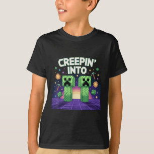 Camiseta 11.º Jugador de Cumpleaños Pixel Creepin’ En 11 Vi