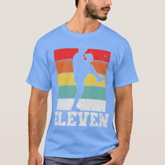 Camiseta 11.º lanzador de béisbol
