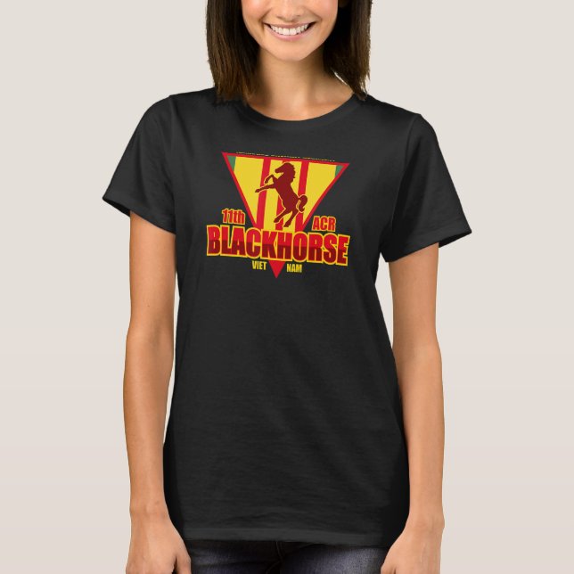 Camiseta 11.º regimen de caballos negros de ACR en Vietnam (Anverso)