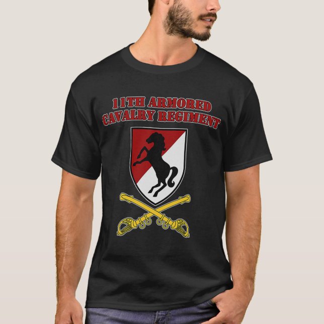 Camiseta 11.º Regimiento de Caballería Armado para 11º vete (Anverso)