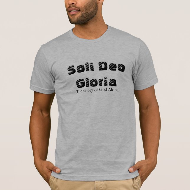 Camiseta 11:36 de los romanos de Soli Deo Gloria (Anverso)