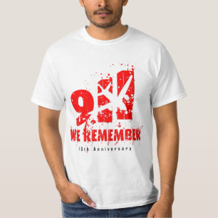 Camiseta 11/9 - Décimo aniversario Tee Shirt "recordamos"