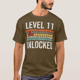 Camiseta 11 Aniversario de Jugador de Cumpleaños para Niños