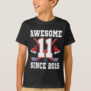 Camiseta 11 Años Increíbles Desde Cumpleaños Temáticos de H