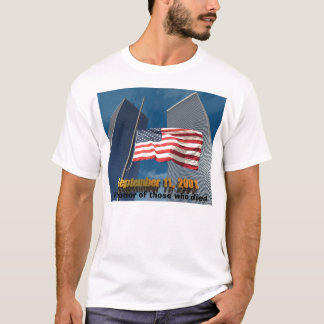 Camiseta 11 de septiembre de 2001