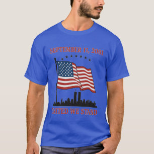 CAMISETA 11 DE SEPTIEMBRE DE 2001 UNITED WE STAND