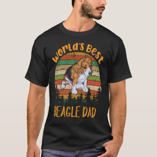 Camiseta 11 El Mejor Papá Beagle Del Mundo