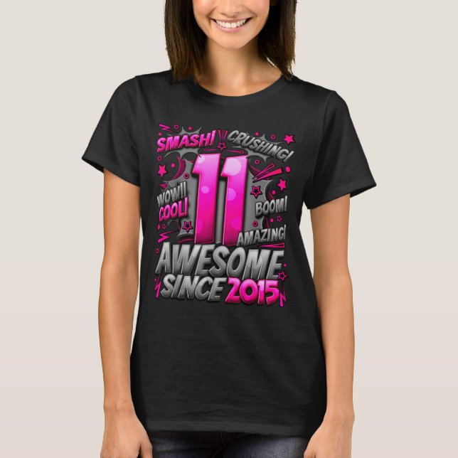 Camiseta 11 Year Old For Boys 11th Birthday Boy 11 Year Old (Anverso)
