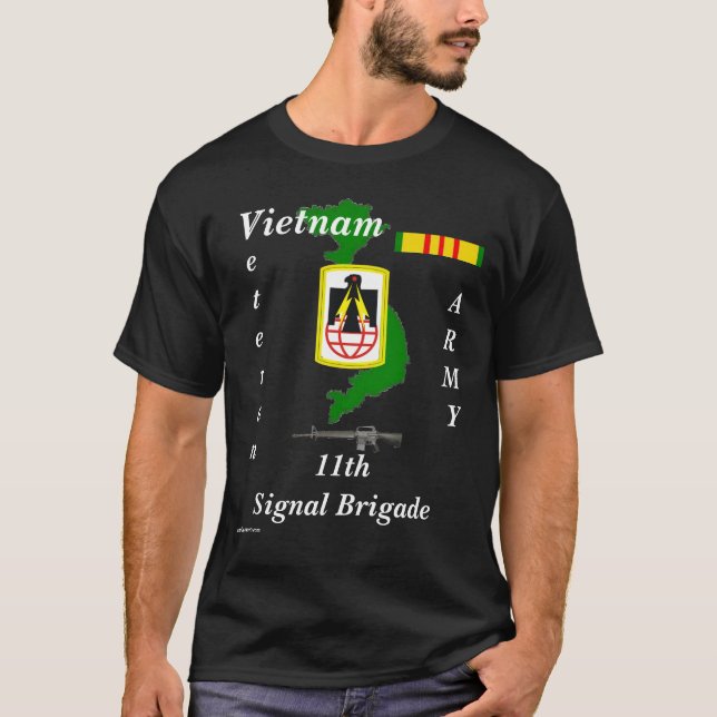 Camiseta 11mo Brigada-T de la señal (Anverso)