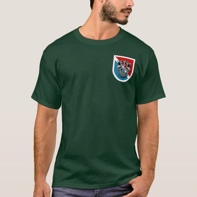 Camiseta 11mo Grupo de las fuerzas especiales - pkt (Anverso)