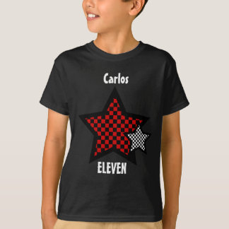 Camiseta 11mo Nombre de encargo COMPROBADO muchacho V25 de