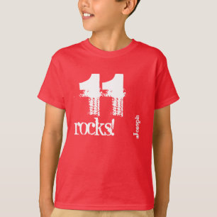 Camiseta 11mo Regalo de cumpleaños para 11 el nombre de