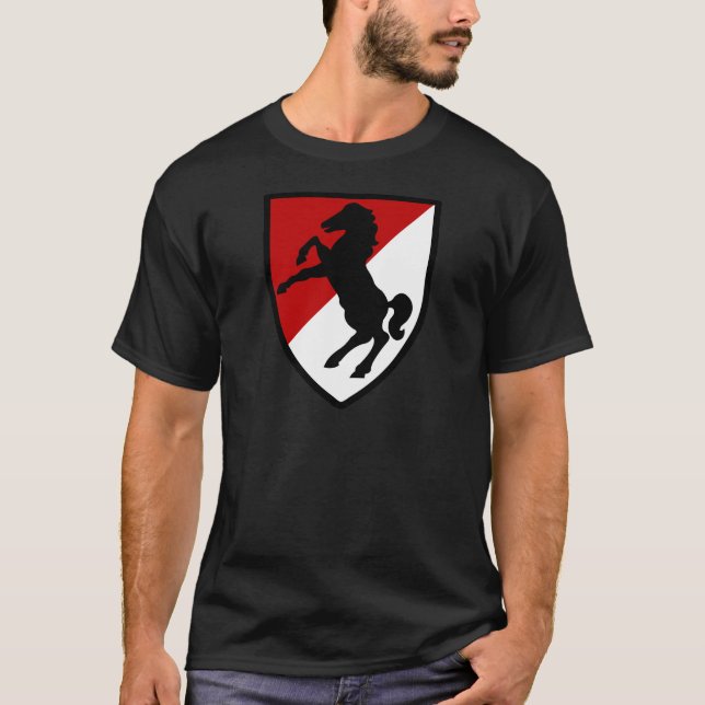 Camiseta 11mo Regimiento de caballería acorazada (Anverso)
