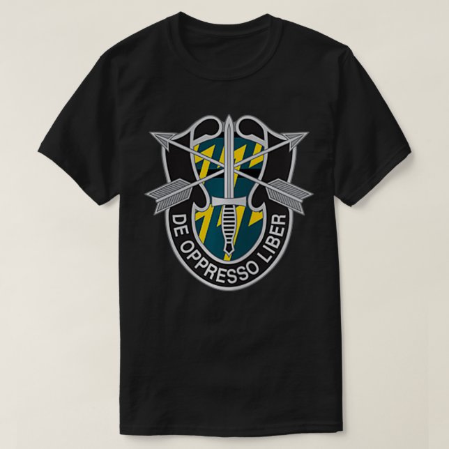 Camiseta 12º Grupo de Fuerzas Especiales (12º SFG) (Diseño del anverso)