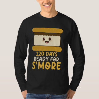 Camiseta 120 Days Ready for S'More Cute Kawaii 120th Day of