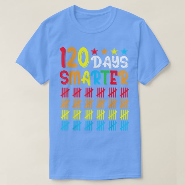 Camiseta 120° Día de la Educación de un niño niño feliz 120 (Diseño del anverso)