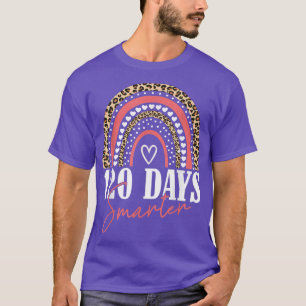 Camiseta 120 días más inteligentes: 120 días feliz día del 