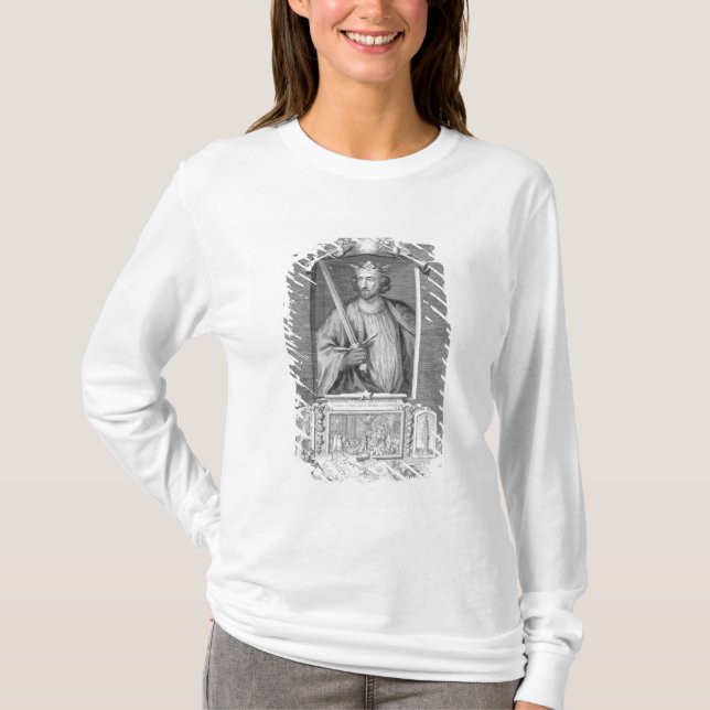 Camiseta 1239-1307) reyes de Edward I (de Inglaterra a (Anverso)